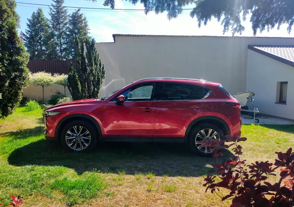 Mazda CX-5 cena 139900 przebieg: 46000, rok produkcji 2021 z Marki małe 466